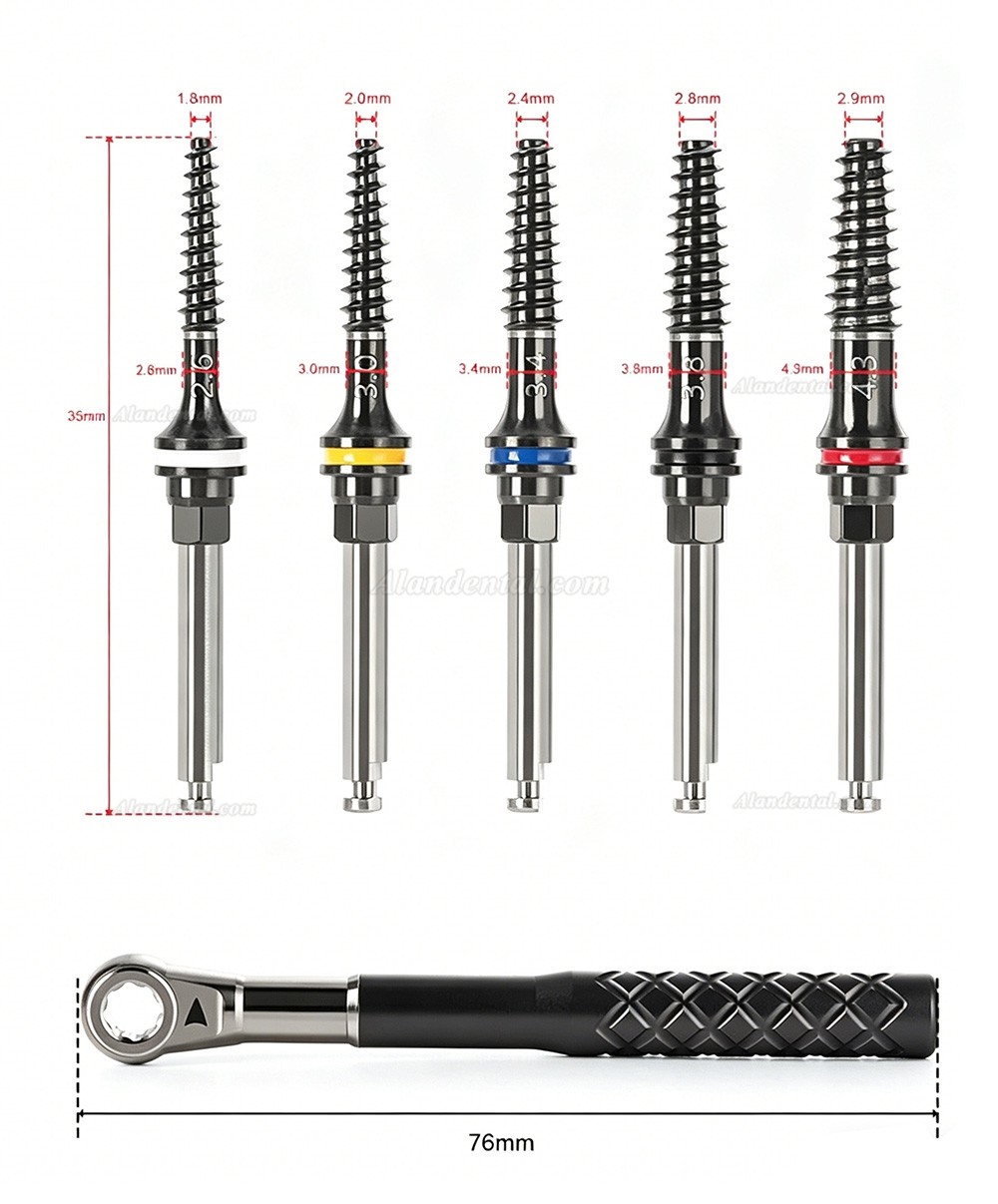 Dental Jaw Bone Expansion Instruments Kit Dental Implant Instrument